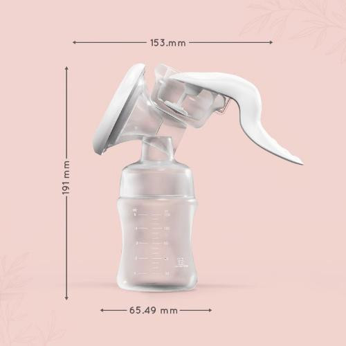 Pee Safe Manual Breast Pump (1N)