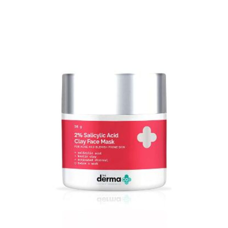 The Derma Co. 2% Salicylic Clay Face Mask 50Gm