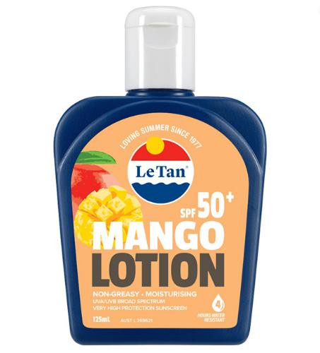 Le Tan Mango Spf 50+ Lotion 125Ml