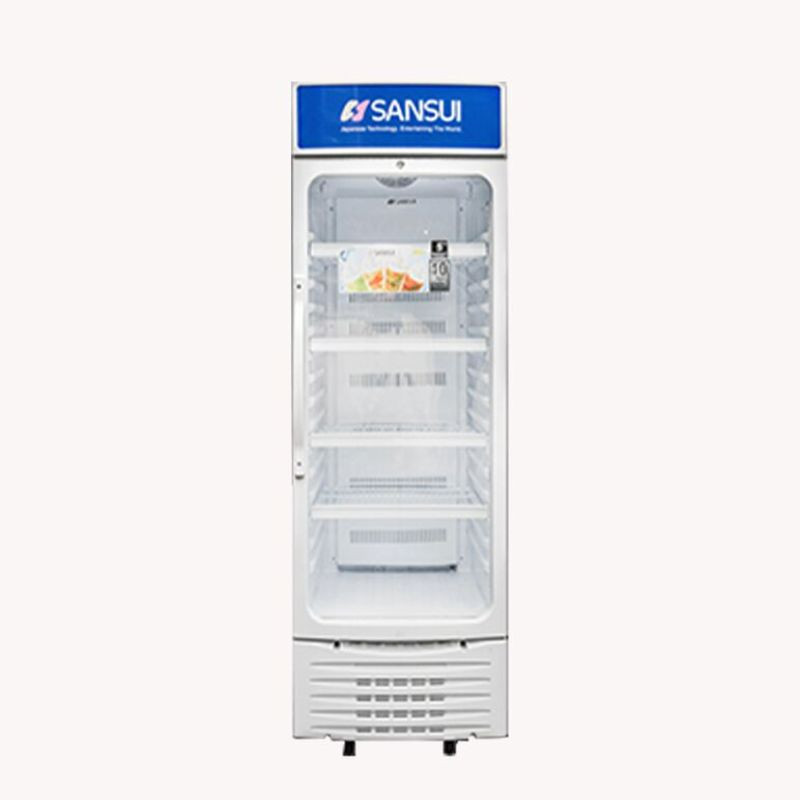 Sansui 330 Litre Upright Showcase Freezer SS-SC330NT