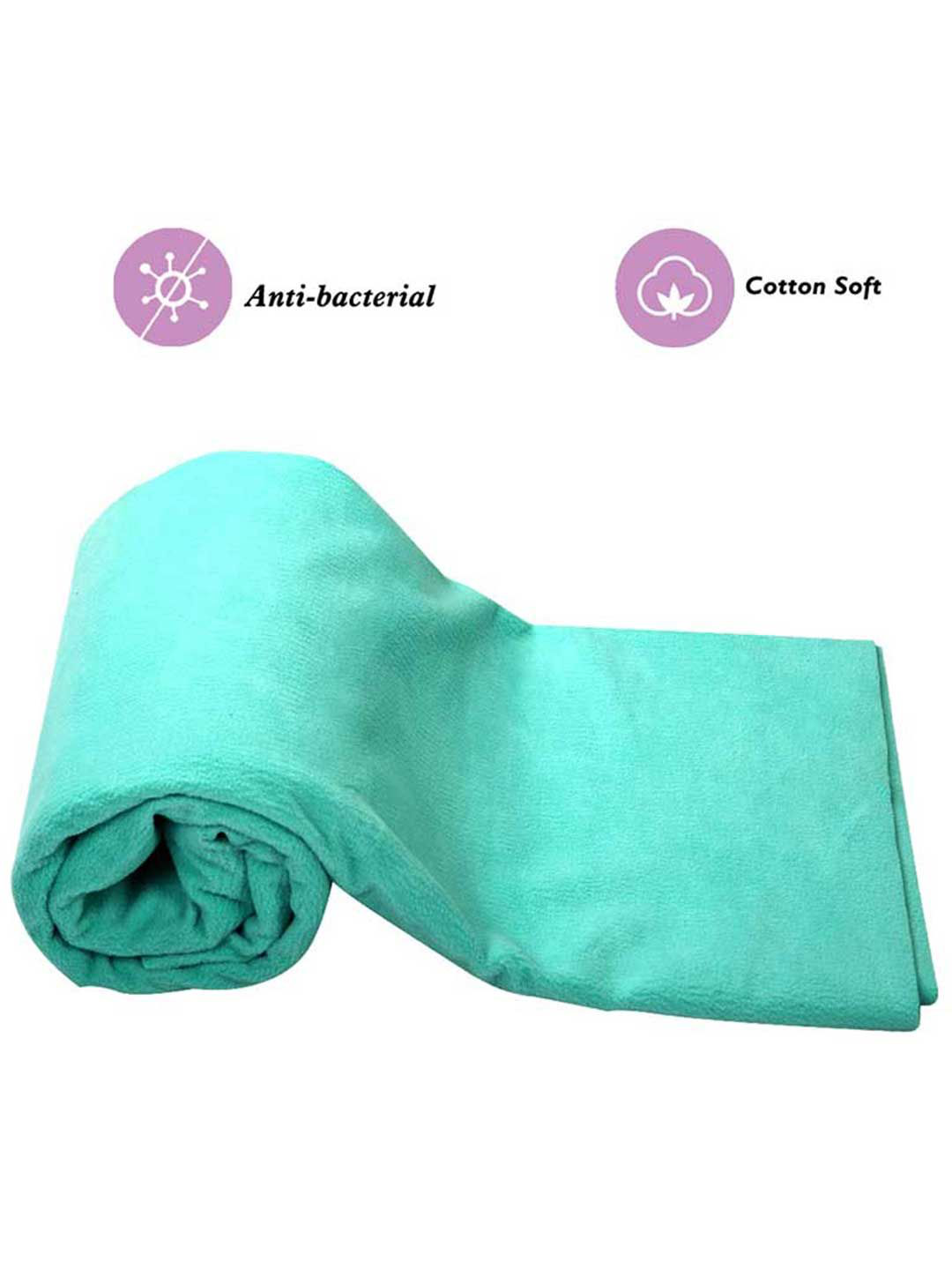 Mee Mee Total Dry and Breathable Mattress Protector Mat (XL, Green)