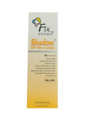 Fix Derma Shadow Spf80+ Lotion 75Ml