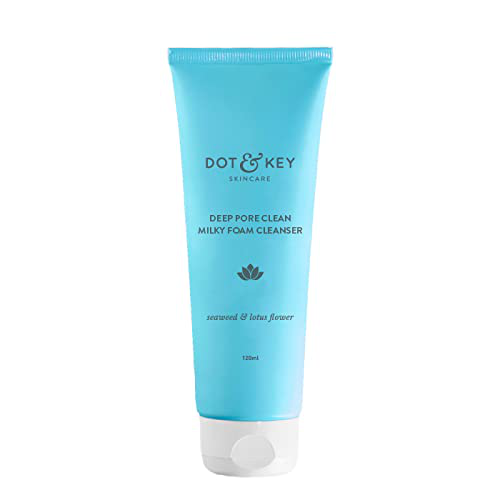 Dot & Key Deep Pore Clean Milky Foam Cleanser