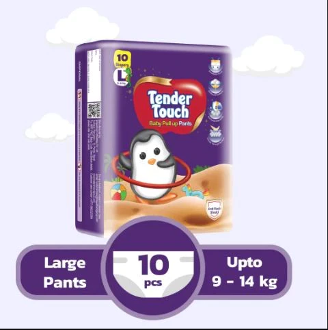 Tender Touch Premium Diapers L-10
