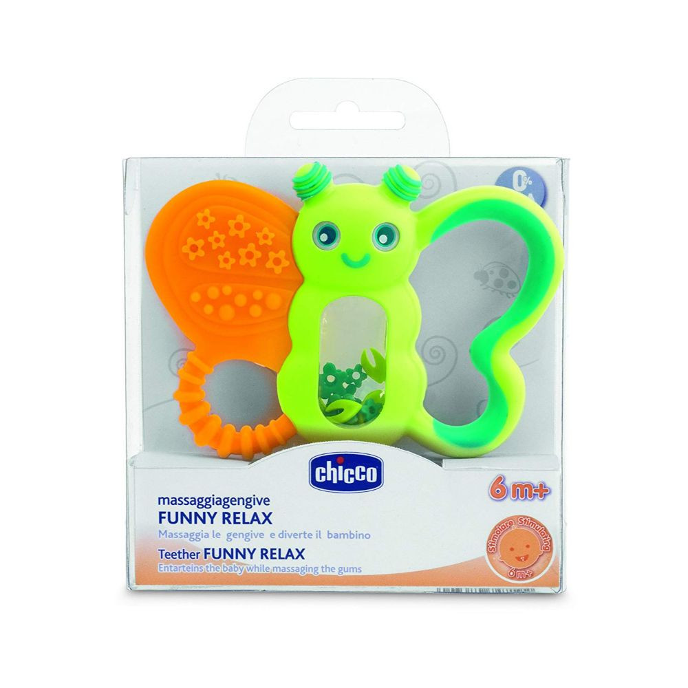 Chicoo FUNNY RELAX TEETHER 6M+ 1PC
