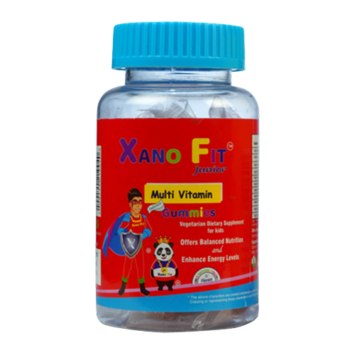 Xano Fit Junior Multivitamin Gummies For Kids For Growth, Immunity & Health 30 Pieces
