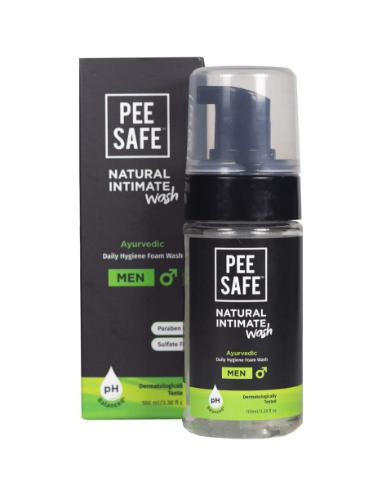 Pee Safe Natural Intimate Wash For Men With Ayurveda Extracts - 100Ml
