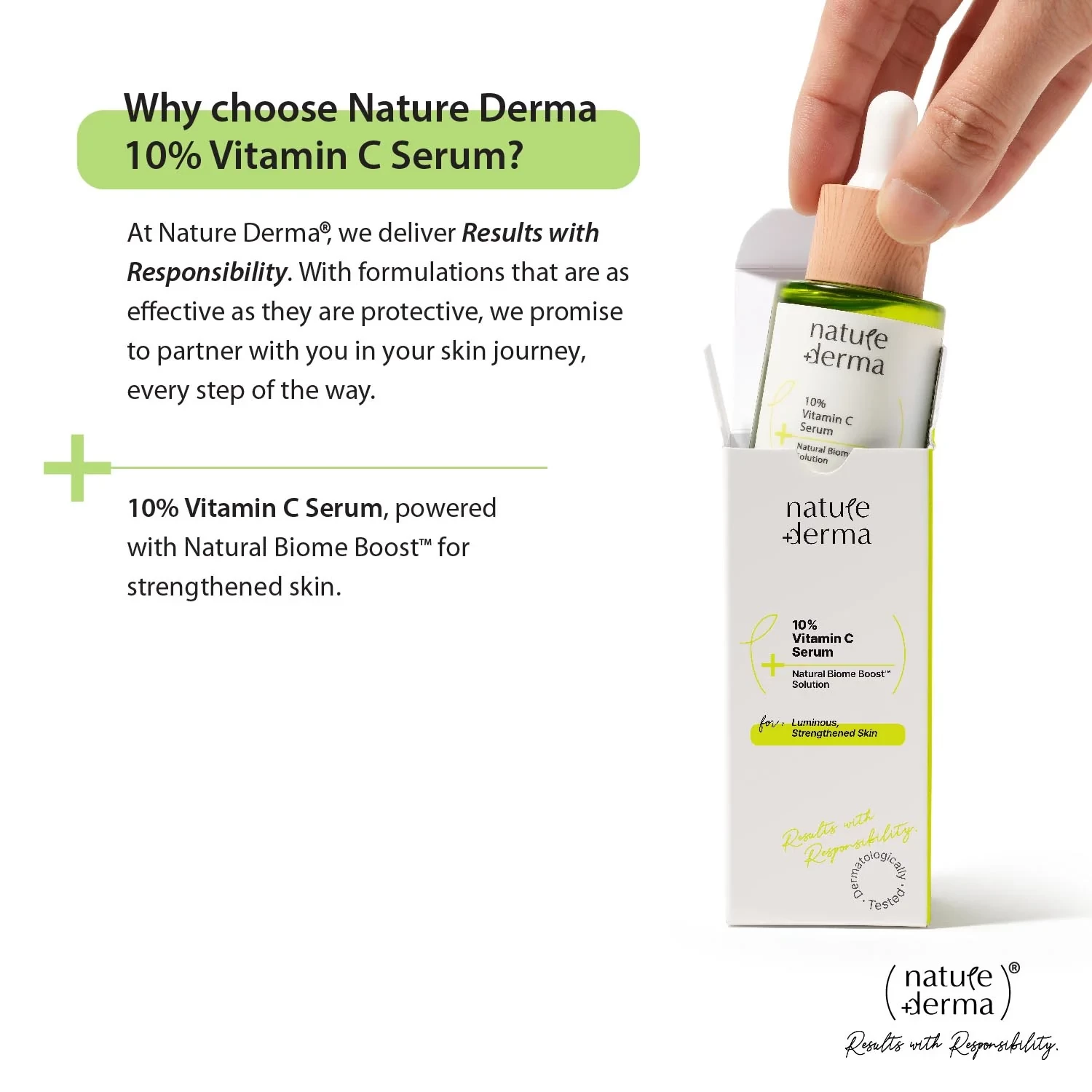 Nature Derma 10% Vitamin C Serum, 30Ml