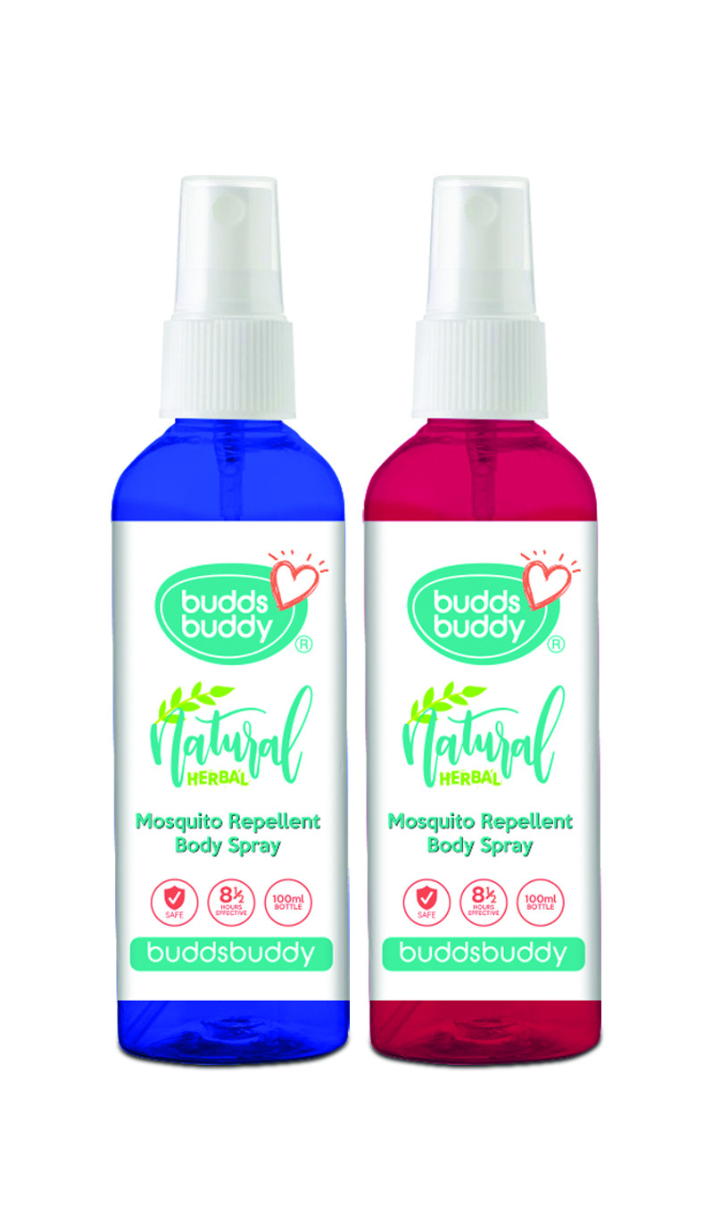 BuddsBuddy Mosquito Repellent Body Spray (100ml) (1pc)