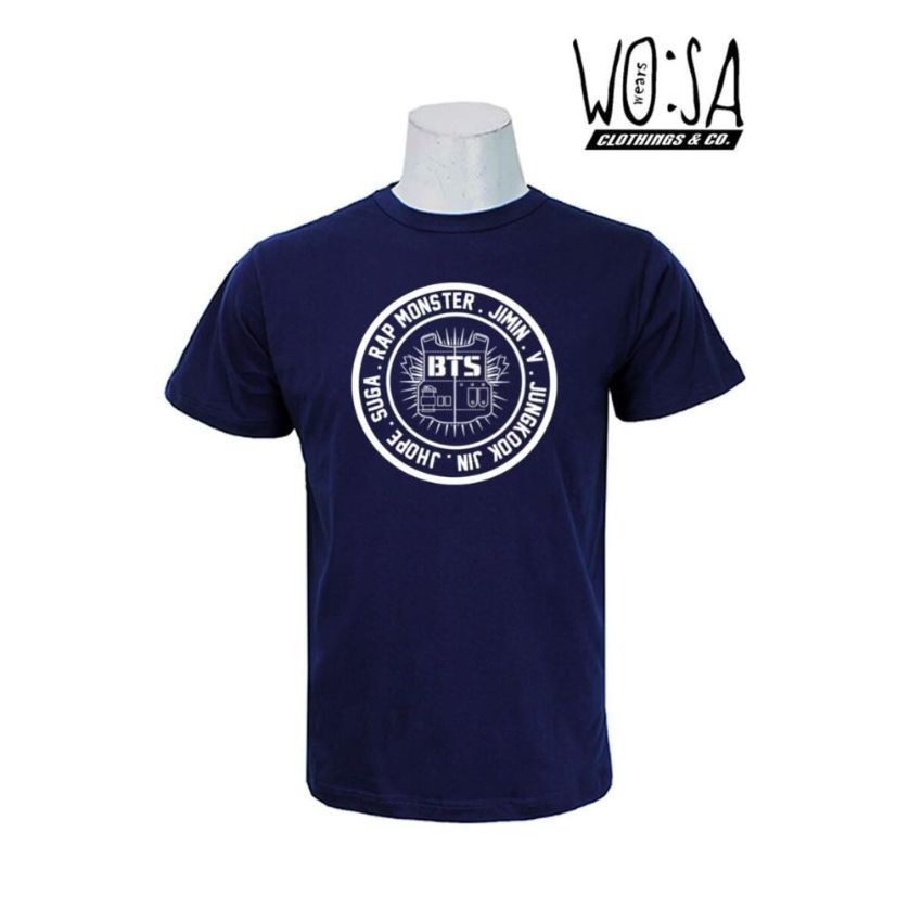 BTS Logo Printed T-Shirt For Men
