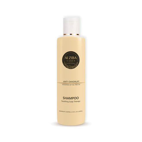 Alziba Anti Dandruff Shampoo With Tea Tree Oil & Salicylic Acid (Soothing Scalp Therapy) – 200Ml