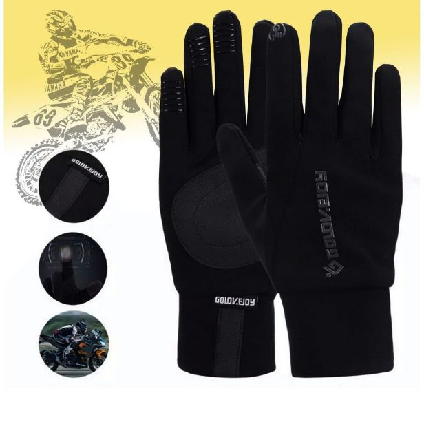 Motorcycle Gloves Waterproof Mobile Touch For Men