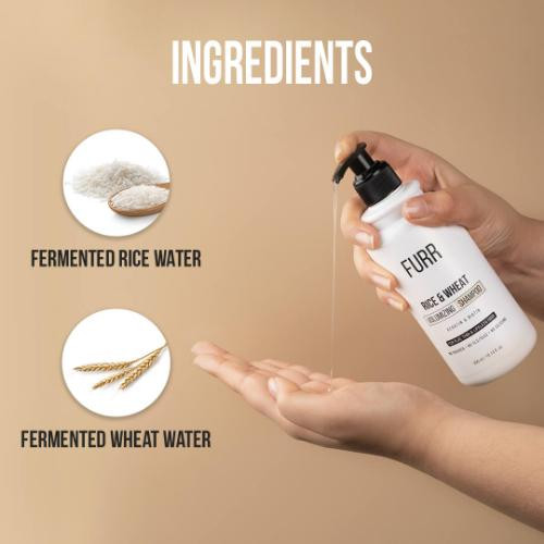 Furr Rice And Wheat Volumizing Shampoo - 300Ml